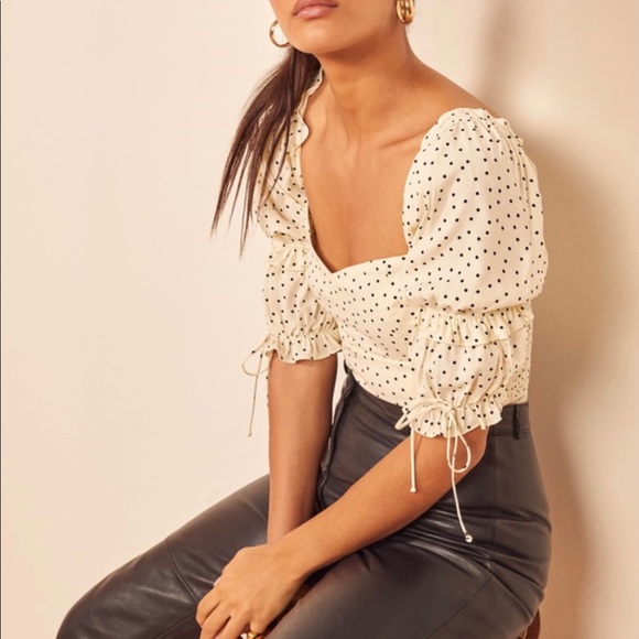 Reformation Nina top size 2 - Picture 3 of 6